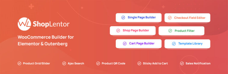 ShopLentor Pro v2.6.2(已汉化) – WooCommerce Page Builder Elementor Addon 插件