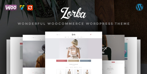 ZORKA v1.5.7 – Wonderful Fashion WooCommerce 主题