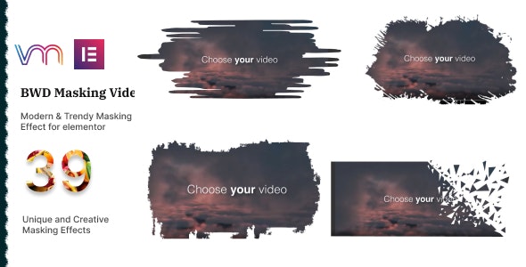 Masking Video addon for Elementor v1.0