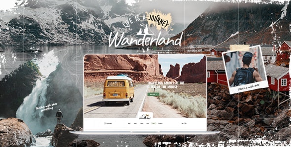 Wanderland v1.5 – 旅游博客插图