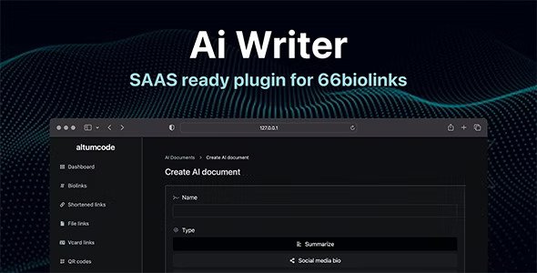 AI Writer v5.0.0 – AI 内容生成器 & 写作助手插图