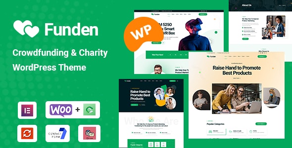 Funden v1.1.8 – WordPress众筹&慈善主题插图