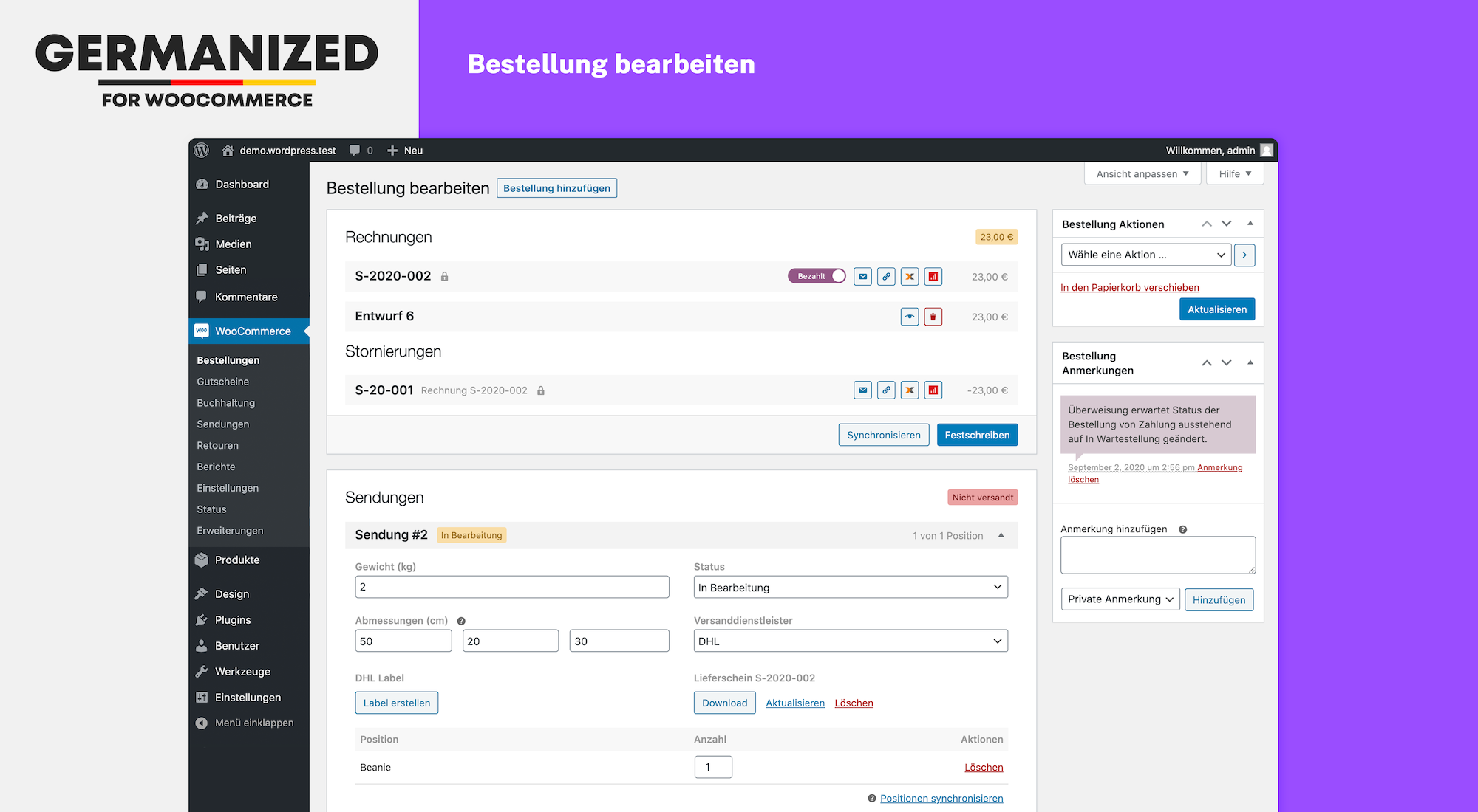 Germanized for WooCommerce Pro v4.2.3插图