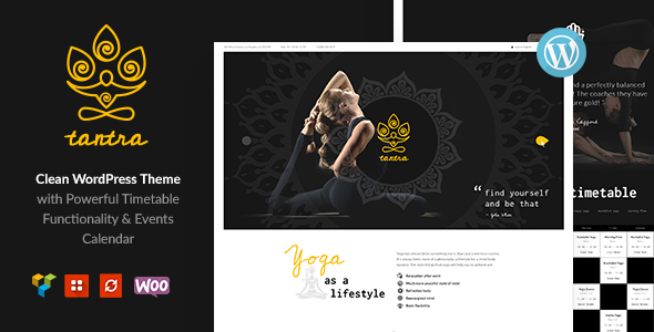 Tantra v1.0.8 – A Yoga Studio and Fitness Club WordPress Theme插图