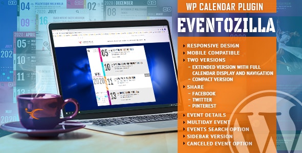 EventoZilla v1.5.4（已汉化） – 事件日历 WordPress 插件插图