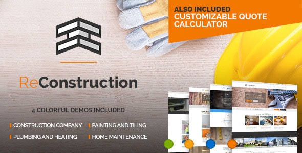ReConstruction v1.4.3 – 承包商和建筑主题插图