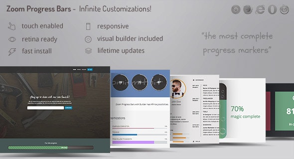 Progress Bars v2.10 – Counters for Visual Composer – Infinite Customizations插图