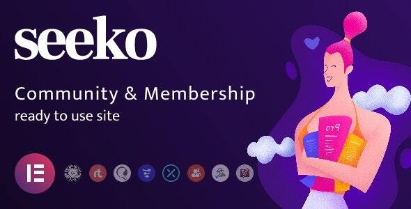 Seeko v1.4.1 – 具有 BuddyPress SuperPowers 的社区站点生成器插图