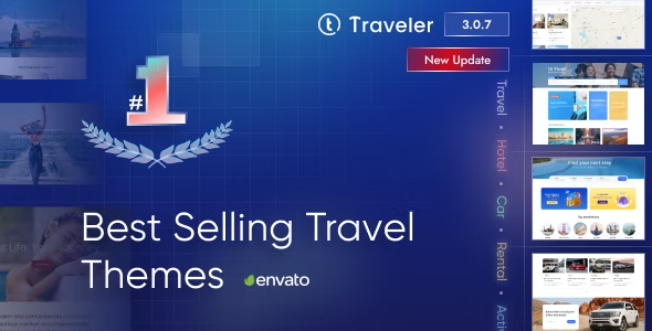 Travel Booking v3.1.2 – WordPress Theme插图