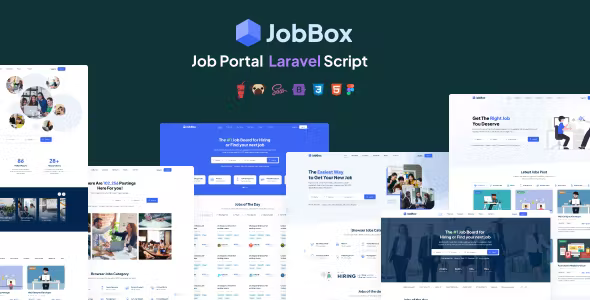 JobBox v1.16.1 – Laravel Job Portal 多语言系统插图