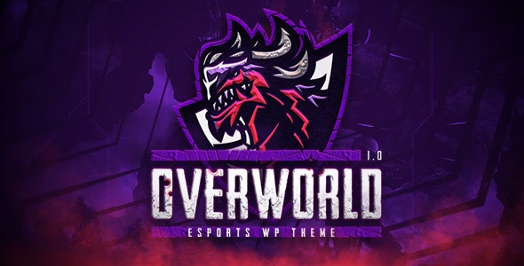 Overworld – 电子竞技和游戏主题插图