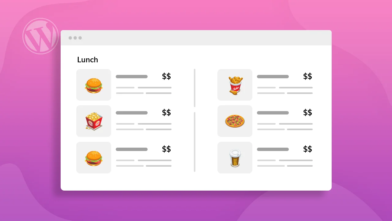 Food Menu Pro v4.0.1 – WooCommerce餐厅菜单和在线订购插图