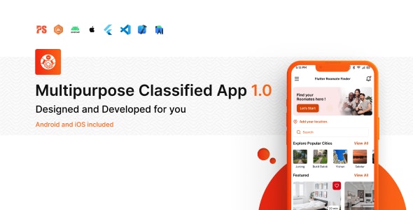 PSX Multipurpose Classified Flutter App with Laravel Admin Panel v1.3.4插图