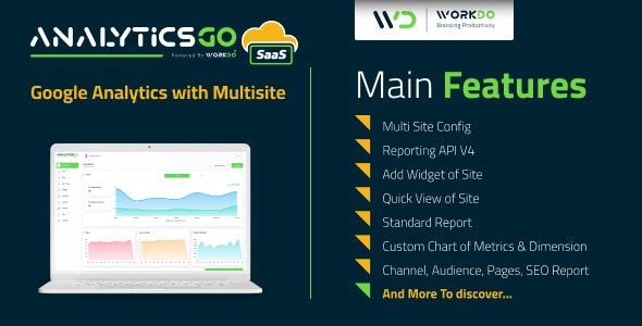 AnalyticsGo SaaS v3.1 – Google Analytics V4 with Multisite插图