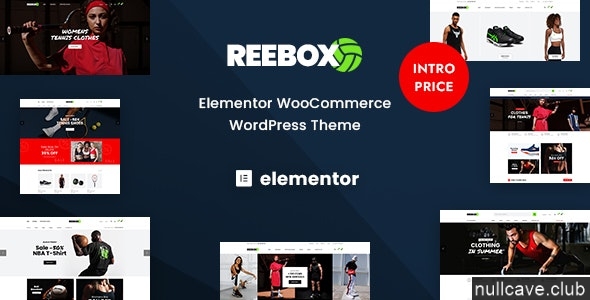Reebox v1.0.8 – Elementor WooCommerce WordPress 主题插图