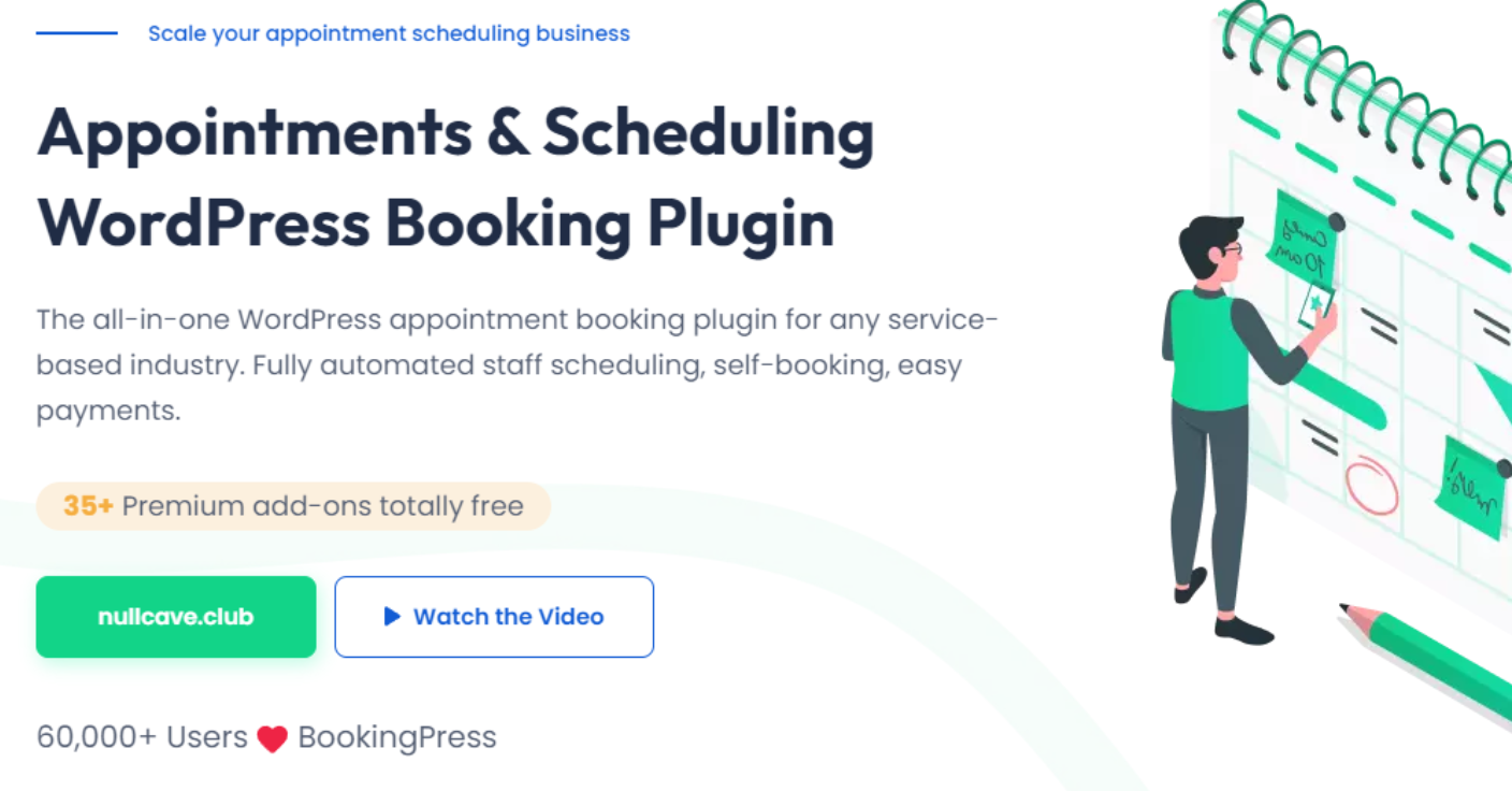 BookingPress Pro v5.0（已汉化） – Appointment Booking plugin