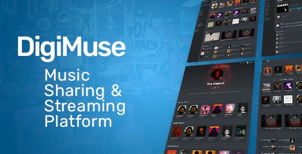 DigiMuse v1.122 – 音乐串流平台插图