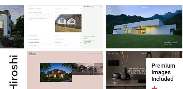 Hiroshi v1.5.1 – Architecture and Interior Design Theme插图