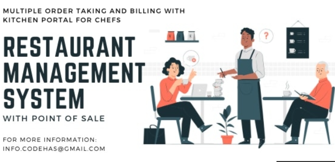 Restaurant POS v0.3.7 – Restaurant management system with kitchen display