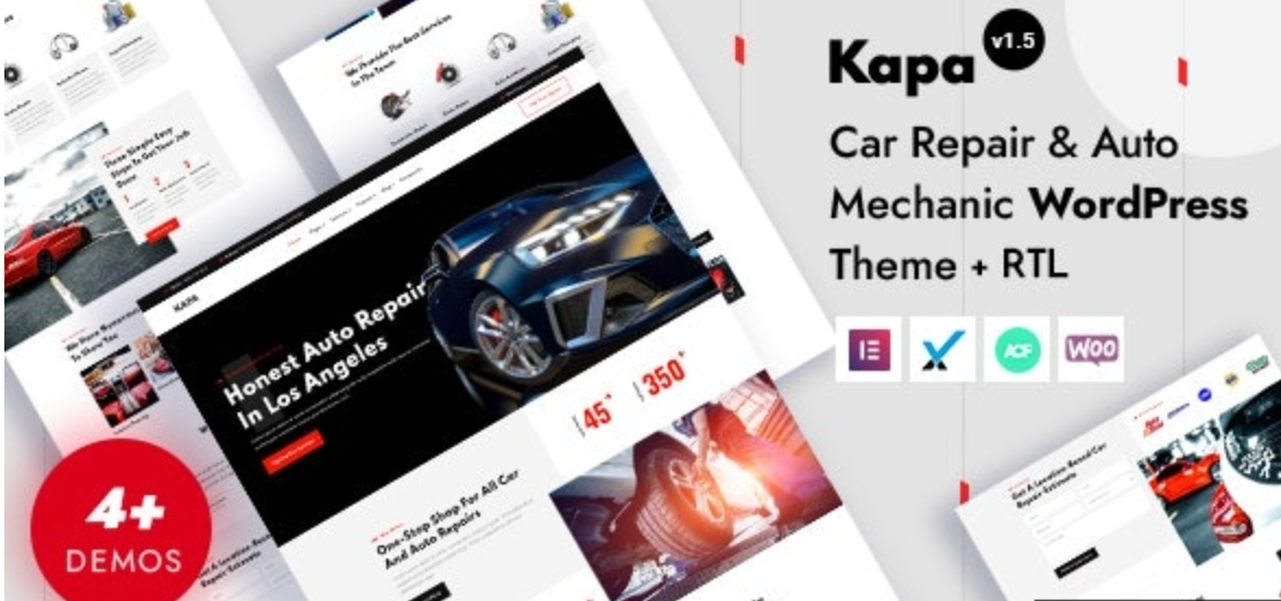 Kapa v1.5.0 – Car Repair & Auto Services WordPress Theme插图