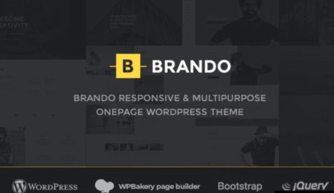 Brando v2.4 – Responsive and Multipurpose OnePage WordPress Theme插图