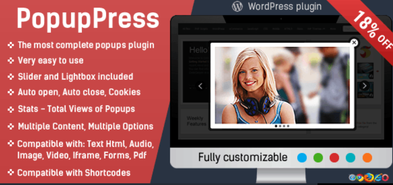 Popup Plugin for WordPress – Popup Press – Popups Slider & Lightbox v3.1.6插图