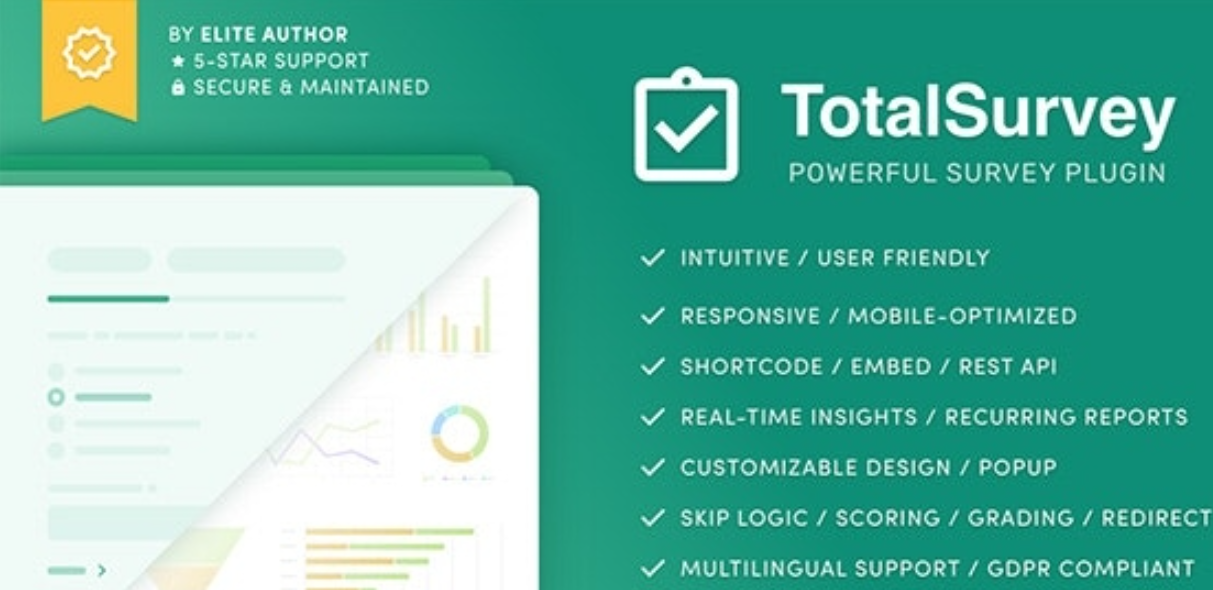 Total Survey v1.8.3 – 响应式 WordPress 调查插件插图