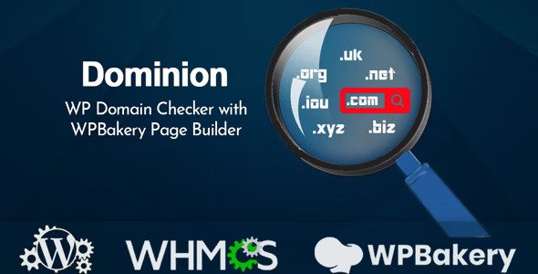Dominion v2.1 – WP Domain Checker with WPBakery Page Builder