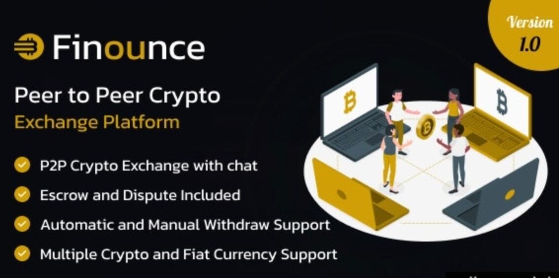 Finounce v1.0 – 先进的点对点加密货币交易平台插图