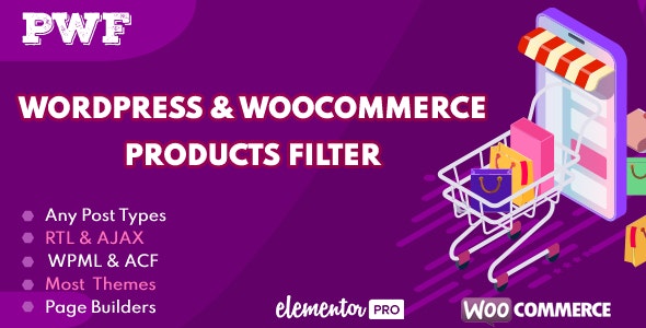 PWF – WordPress AND WooCommerce Products Filter v1.9.8插图