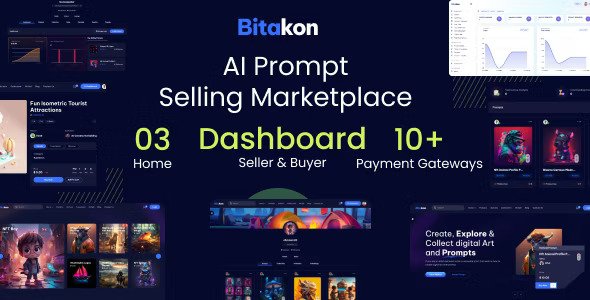 Bitakon v1.0.9 – AI提示买卖市场（多卖家）插图