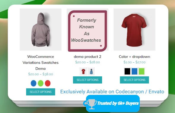 WooCommerce Color or Image Variation Swatches v4.0.0(已汉化)