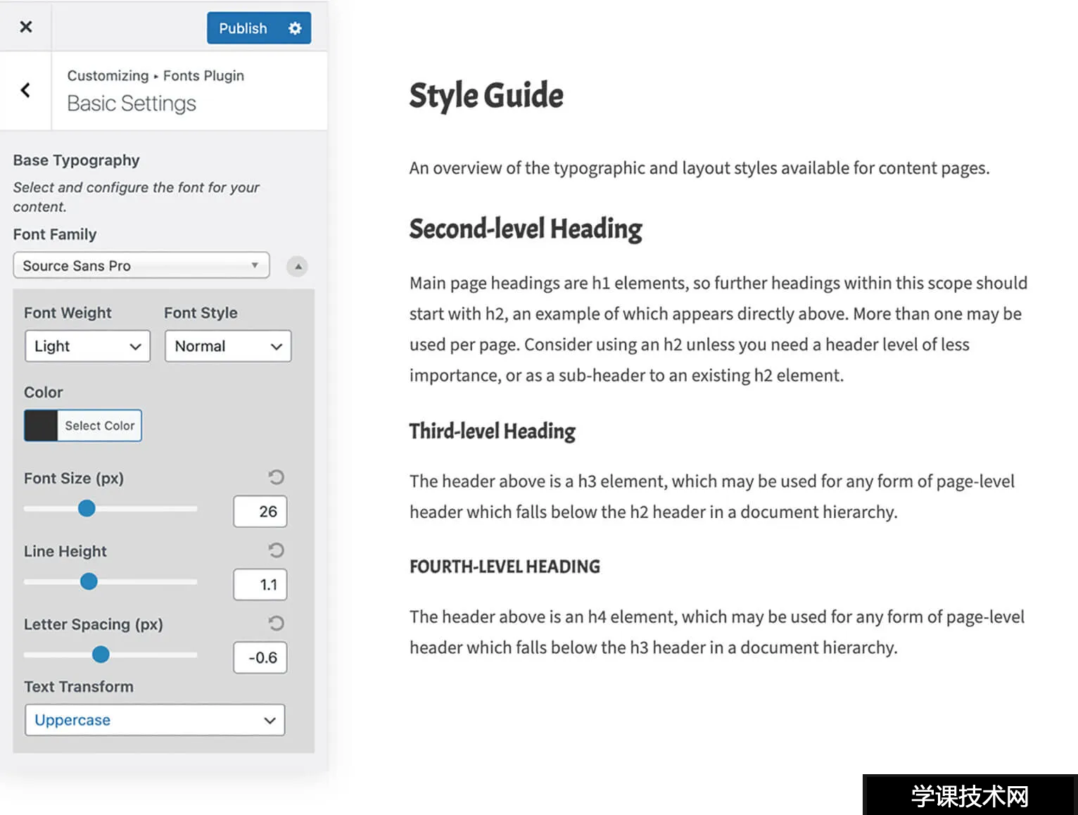 Fonts Plugin Pro v1.8.2 – Google Fonts for WordPress