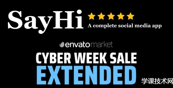 SayHi v1.5 – A complete chat and social media platform for your next Tiktok/Instagram/Facebook/Snapchat