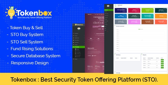 Tokenbox v2.0 – Best Security Token Offering Platform (STO)插图