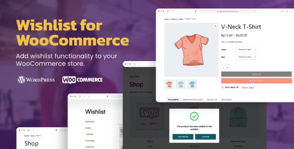 TW Wishlist for WooCommerce v1.1.0 – Save Your Favorite Products for Future Purchases插图