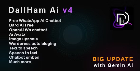 DallHam v4.0 – Gemini Ai、WhatsApp 聊天机器人、Avatar Maker SAAS 系统插图
