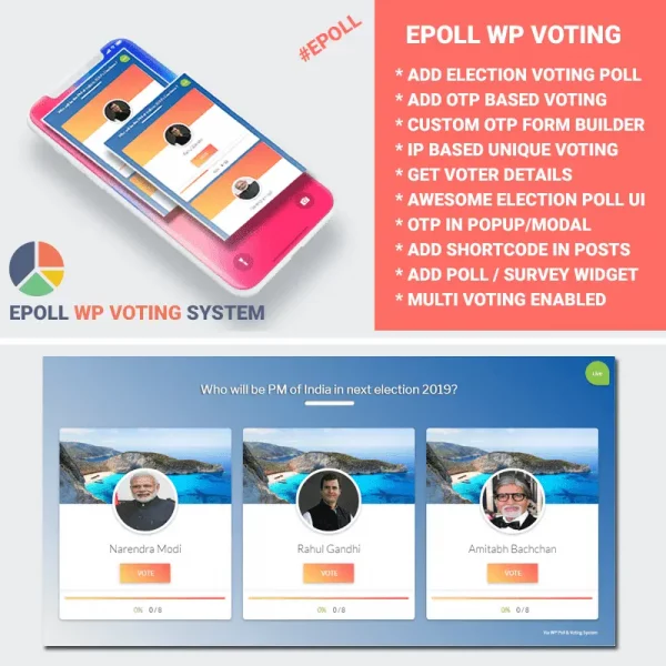 WP Poll Survey & Voting System – ePoll PRO v3.1插图