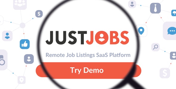 JustJobs v2.0.0 – Remote Job Listings SaaS platform