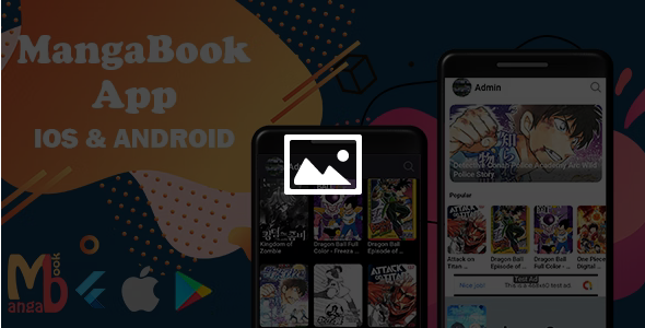 MangaBook v1.6.0 – 带管理面板的 Flutter 漫画应用程序插图