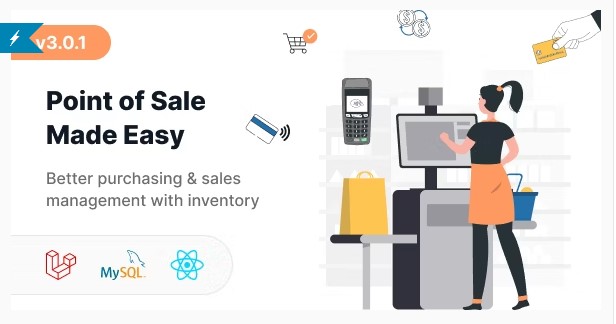 Pos V3.0.4（已汉化） – Ultimate Pos System With Inventory Management System – Point Of Sales – React Js – Laravel Pos插图