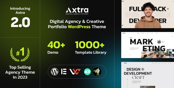 Axtra v2.6 – Digital Agency Creative Portfolio Theme