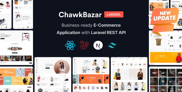 Chawkbazar Laravel V6.8.0 – React, Next, Rest Api Ecommerce With Multivendor插图