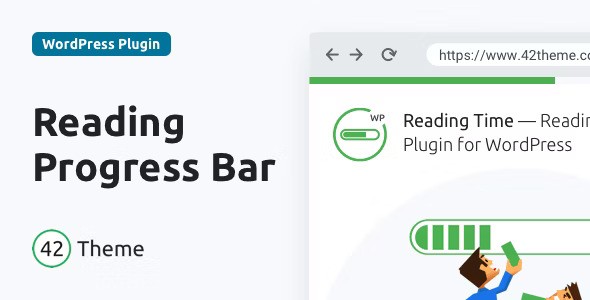 Reading Time v2.0.3 – WordPress 阅读进度条插件插图