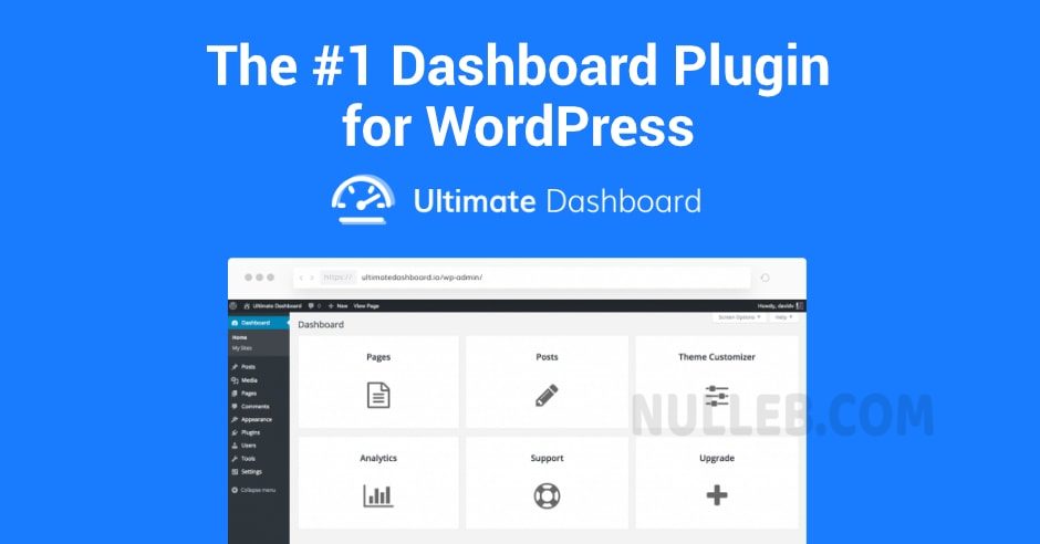 Ultimate Dashboad Pro v3.10.4 – 自定义 WordPress 仪表板插件