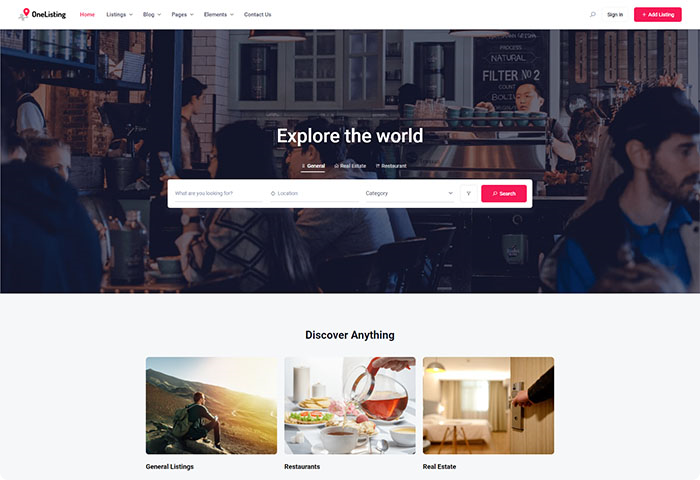 OneListing Pro v1.31 – WordPress Theme for Business Directory (Premium)插图