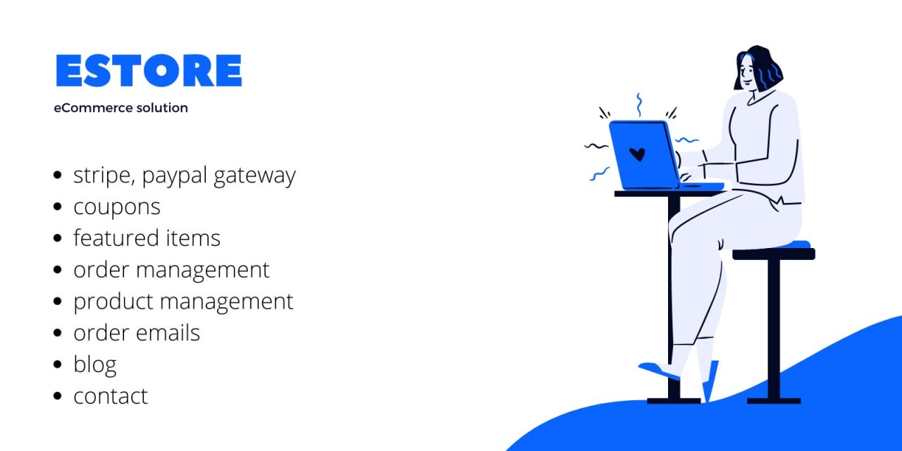 EStore v1.0.0 – Single Vendor eCommerce Script插图