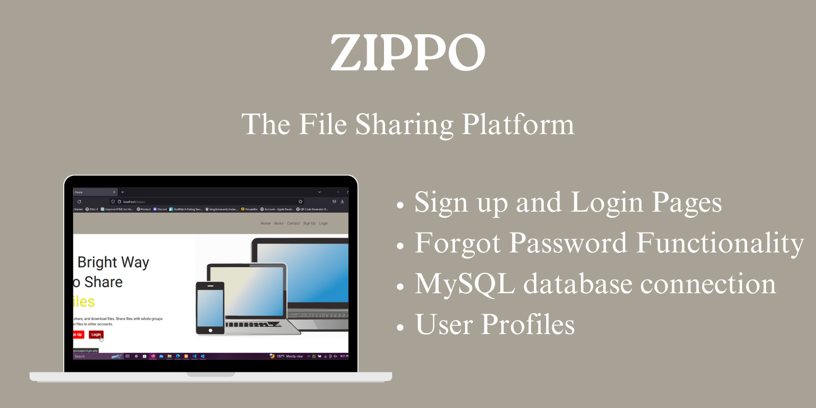 Zippo Fileshare v1.0 – Filesharing Platform插图