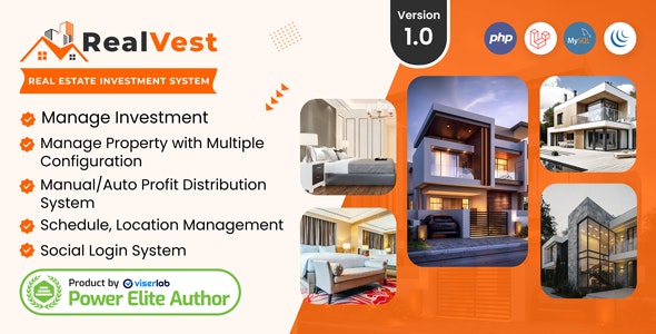 RealVest v2.1 – Real Estate Investment System插图