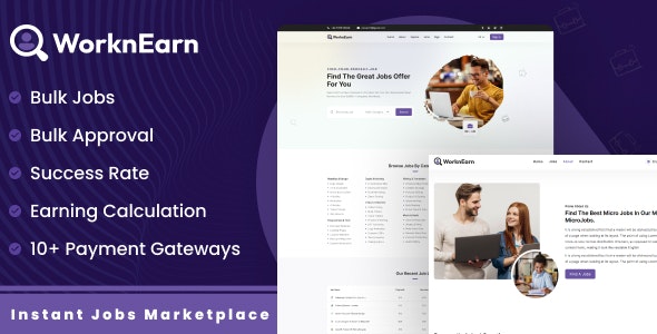 WorknEarn v1.0.0 – Instant Jobs Marketplace插图